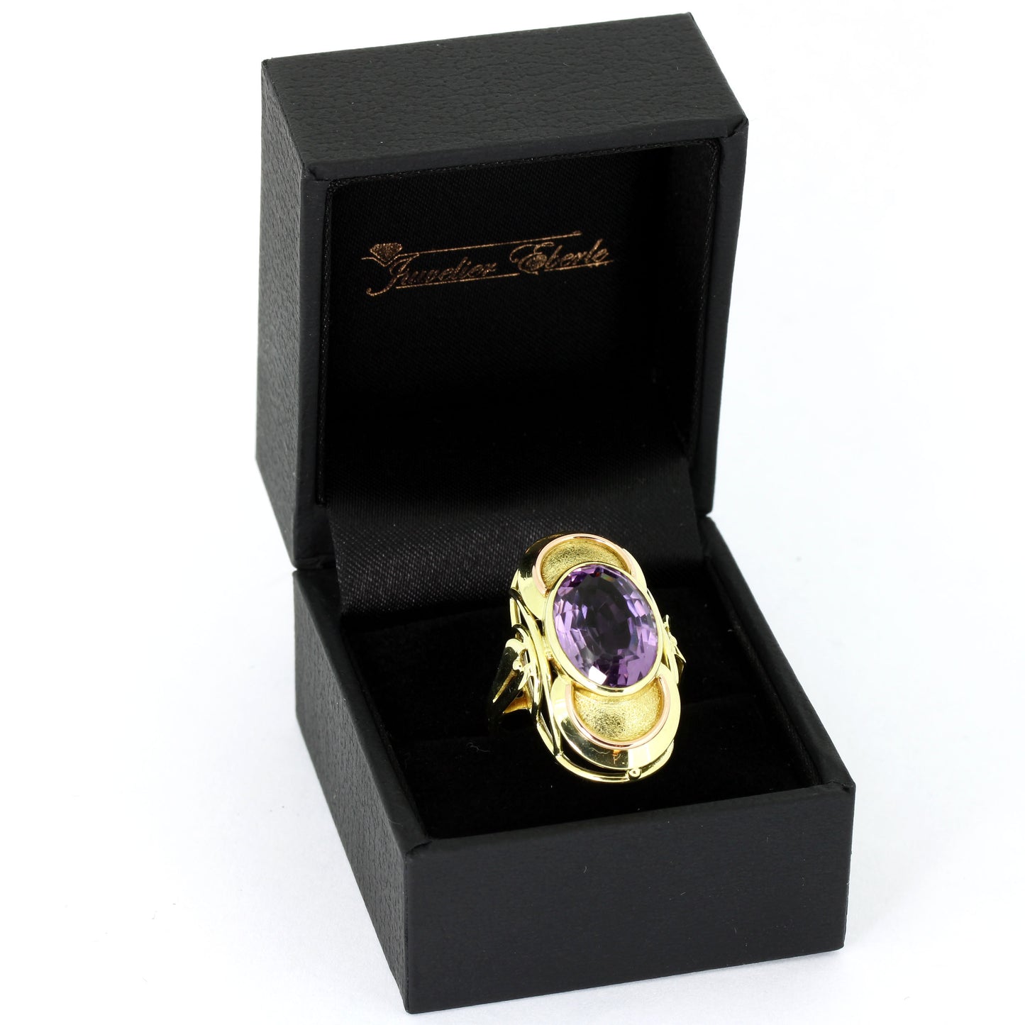 Amethyst Ring 585 Gold 14 Kt Gelbgold Rotgold Wert 850,-