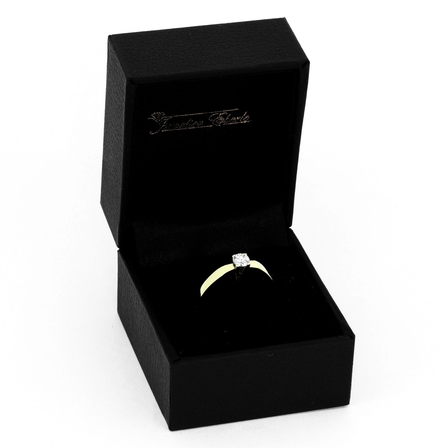 Solitär Ring 585 Gold 14 Kt - Brillant ca. 0,23 ct VS - Wert 980,-