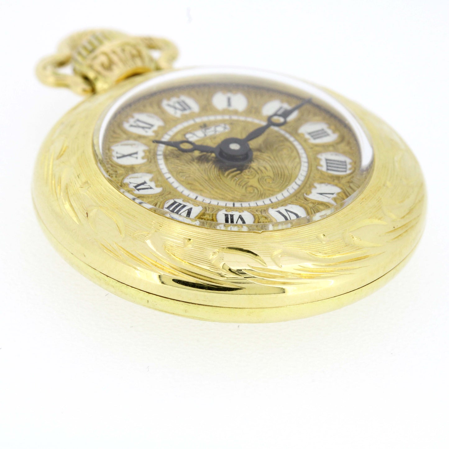 Taschenuhr 750 Gold 18 Kt Handaufzug 28 mm Wert 1480,-