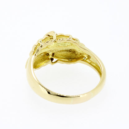 Ring 750 Gold 18 Kt Diamanten ca. 0,04 Ct Gelbgold Wert 720,-