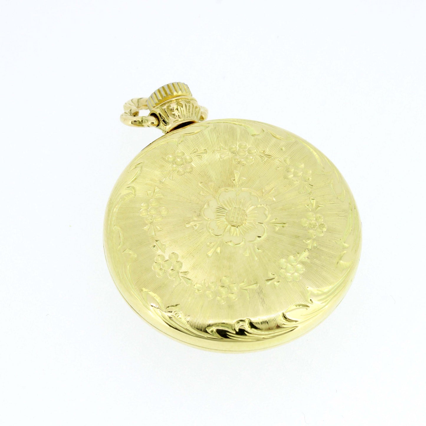 Taschenuhr 750 Gold 18 Kt Handaufzug 28 mm Wert 1480,-