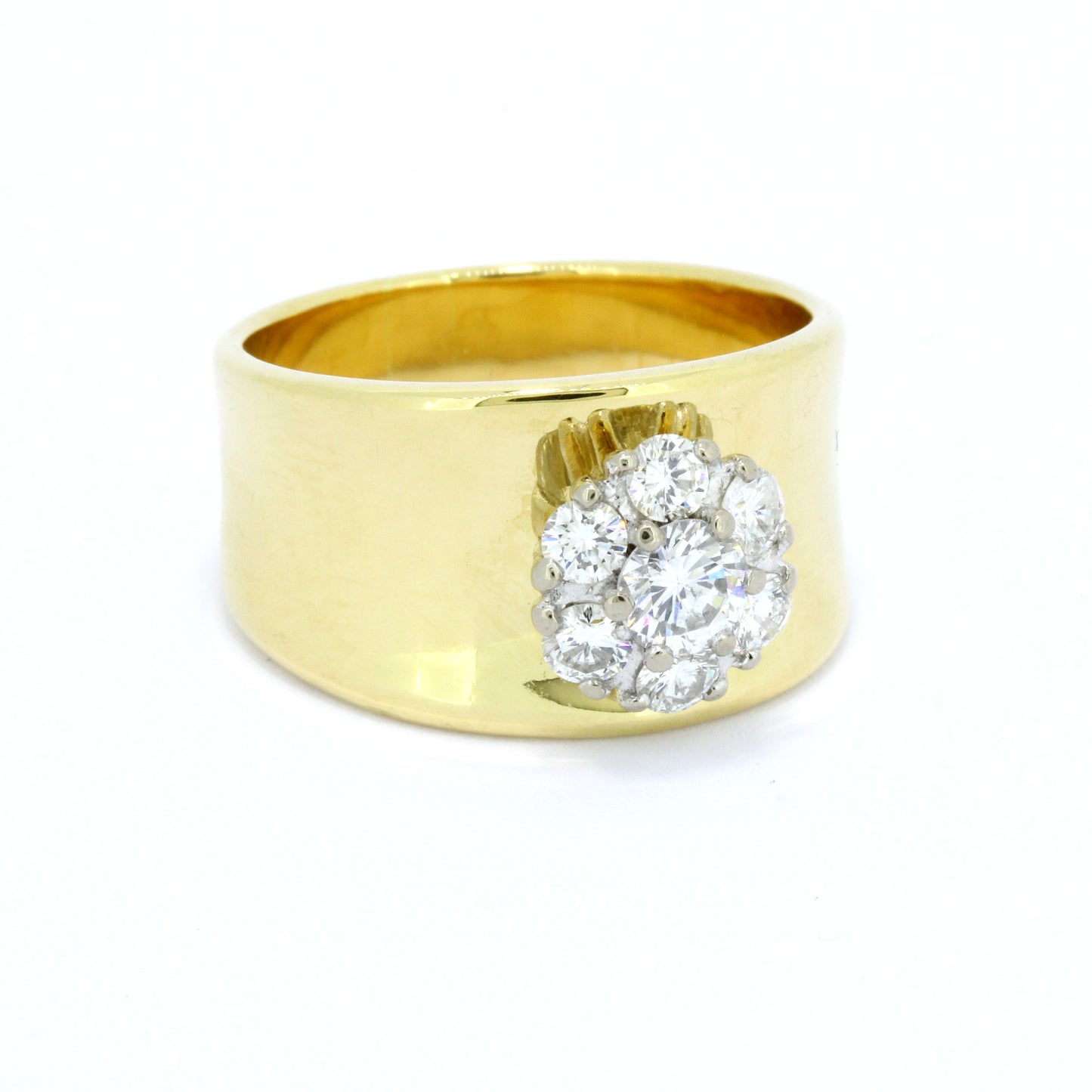 Brillant Ring 750 Gold 18 Kt 0,80ct Diamanten Wert 3700,-