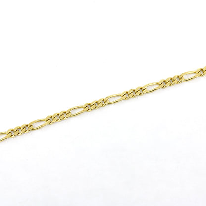 Figaro Kette 585 Gold 14 kt Gelbgold - 45 cm lang - Wert 2020,-