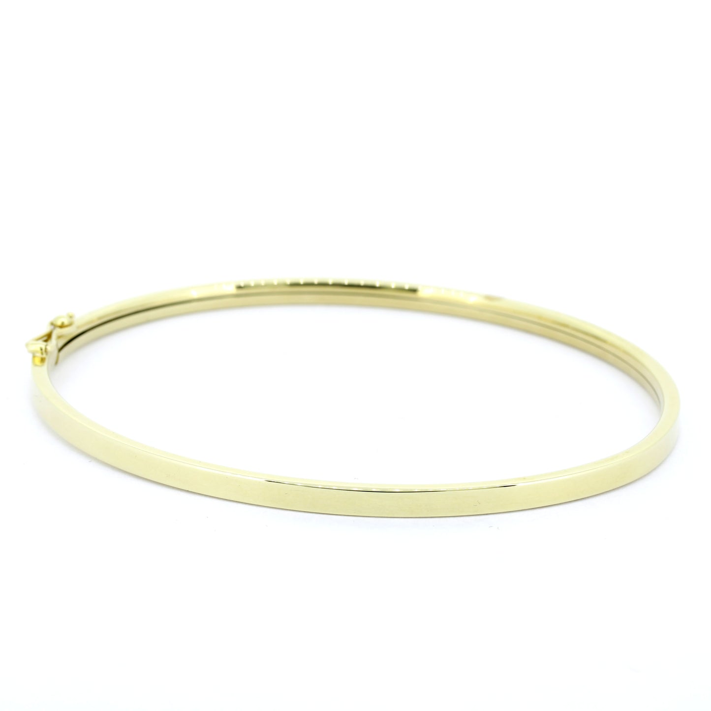 585 Gold Armreif Gelbgold 5,53 g elegant klassisch 3 mm - Wert 2160,-