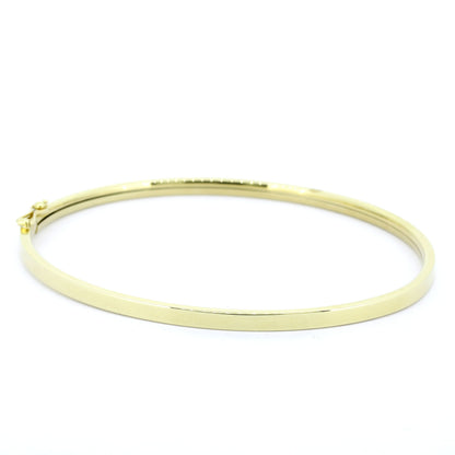 585 Gold Armreif Gelbgold 5,53 g elegant klassisch 3 mm - Wert 2160,-