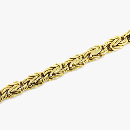 Massive Kette 585 Gold 14 kt Gelbgold Damen - 46 cm lang - Wert 6800,-