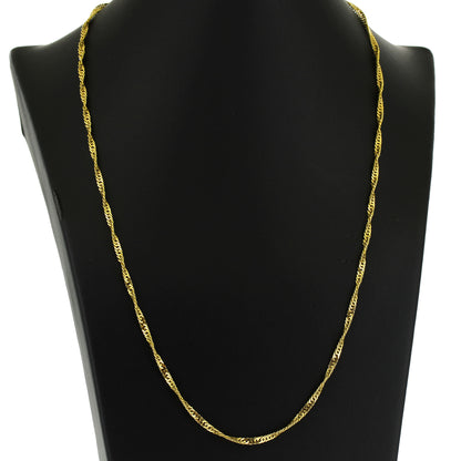 Kette 750 Gold 18 kt Gelbgold - 50 cm lang - Wert 1470,-