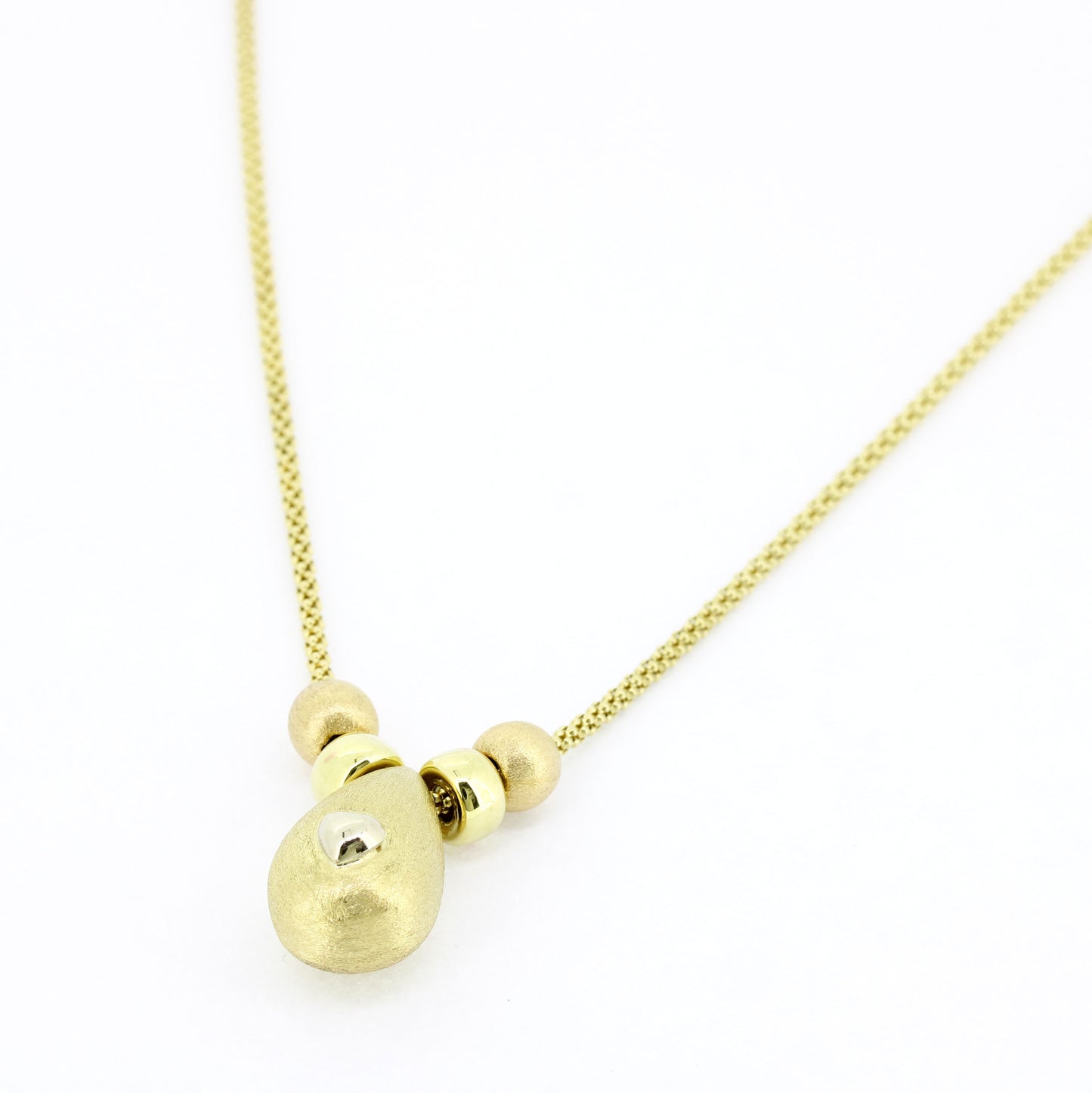 Collier 585 Gold 14 Karat Gelbgold 45 cm