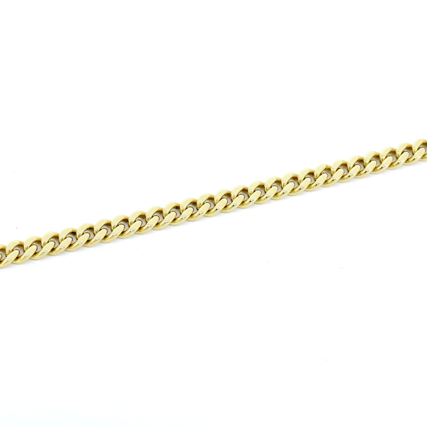 Armband 585 Gold 14 Kt - 19,5 cm lang - 4 mm breit - Wert 2120,-
