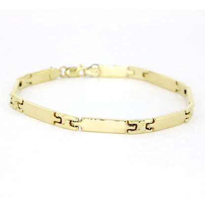 Armband 585 Gold 14 Kt - 18,5 cm lang - 4,5 mm breit - Wert 1150,-