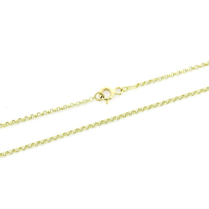 Kette 585 Gold 14 kt Gelbgold - 51 cm lang - Wert 640,-