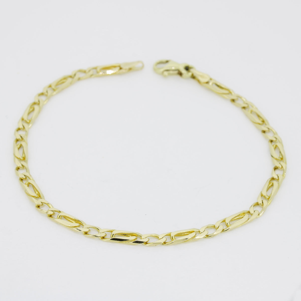 Armband 585 Gold 14 Karat Gelbgold 19 cm - Wert 1400,-