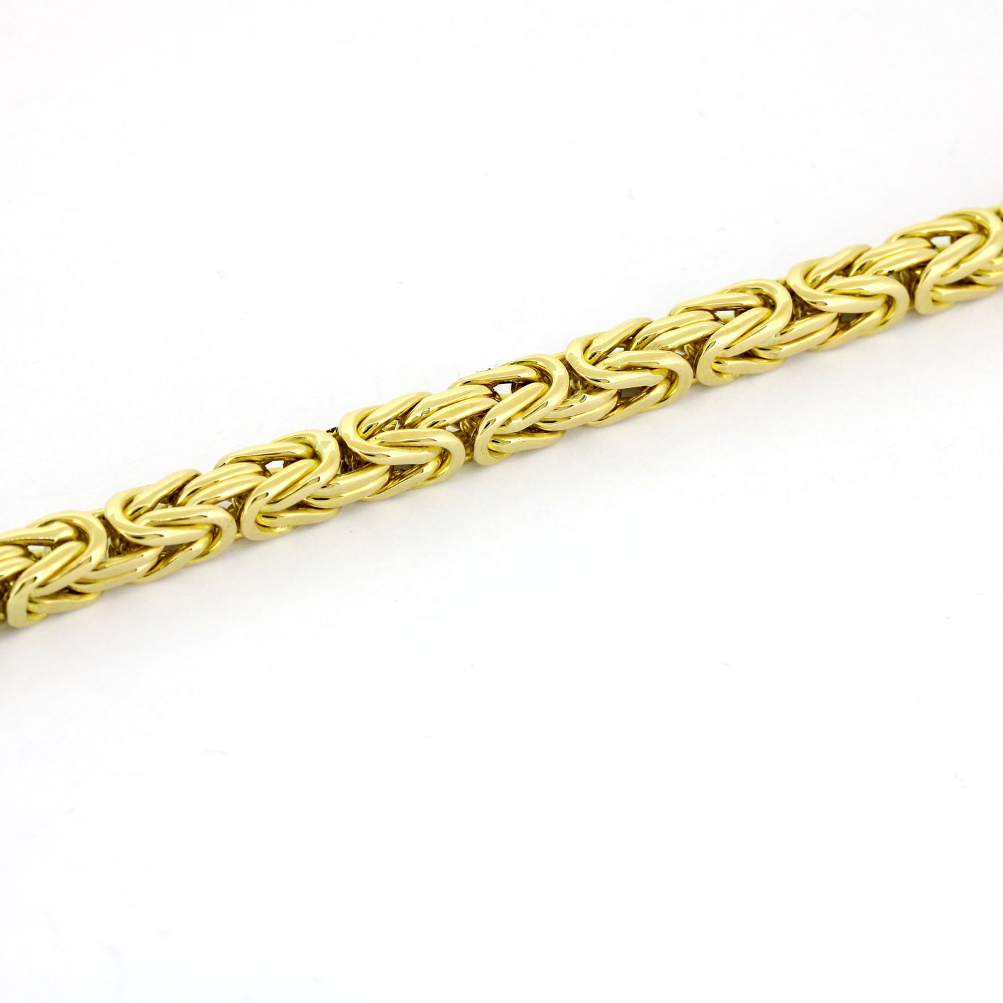 Königsketten Armband 750 Gold 18 Kt - 4,5mm - Länge 21,5 cm - Wert 5100,-