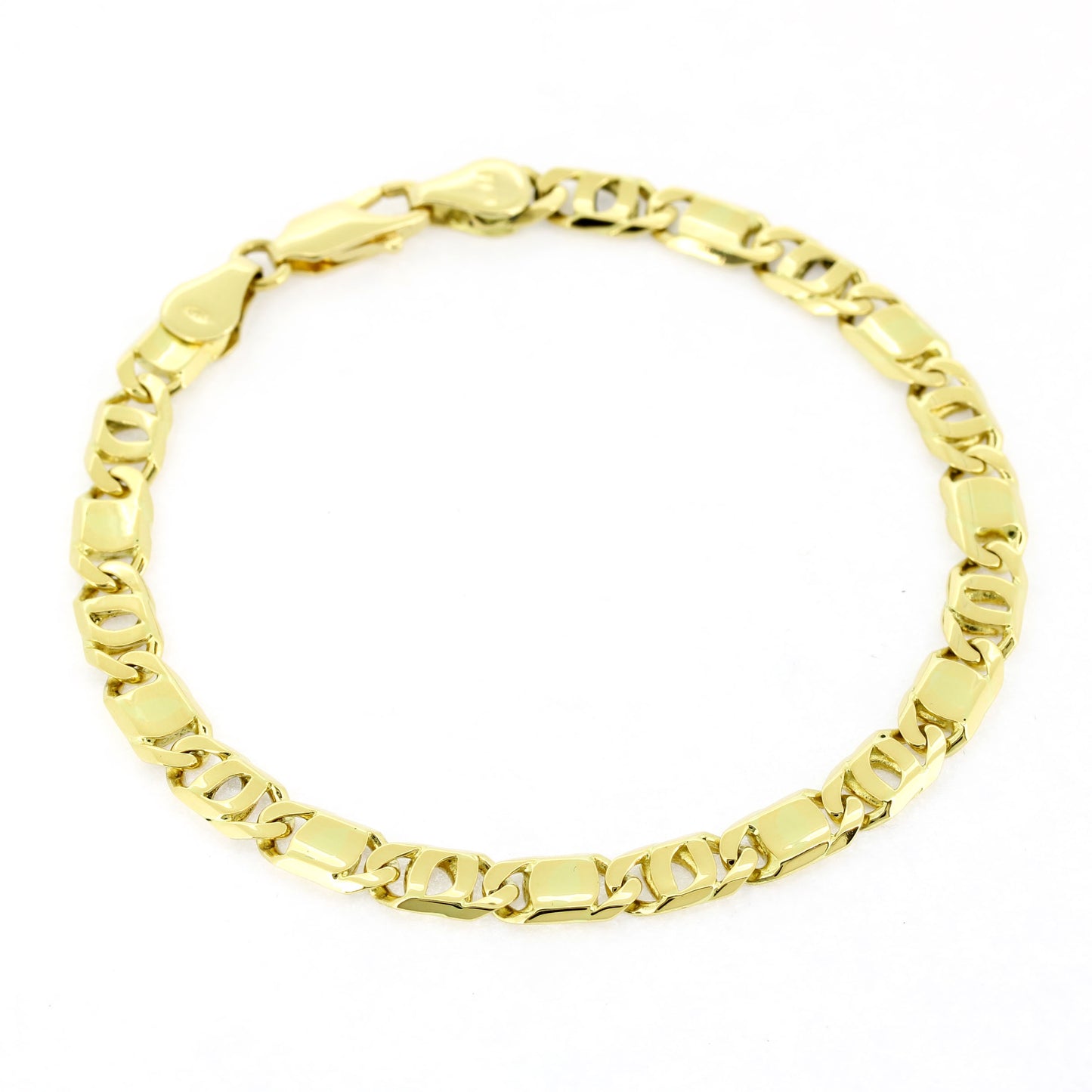 Armband 750 Gold 18 Kt Gelbgold 18 cm - Wert 1580,-