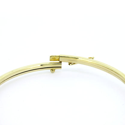 585 Gold Armreif Gelbgold 5,53 g elegant klassisch 3 mm - Wert 2160,-