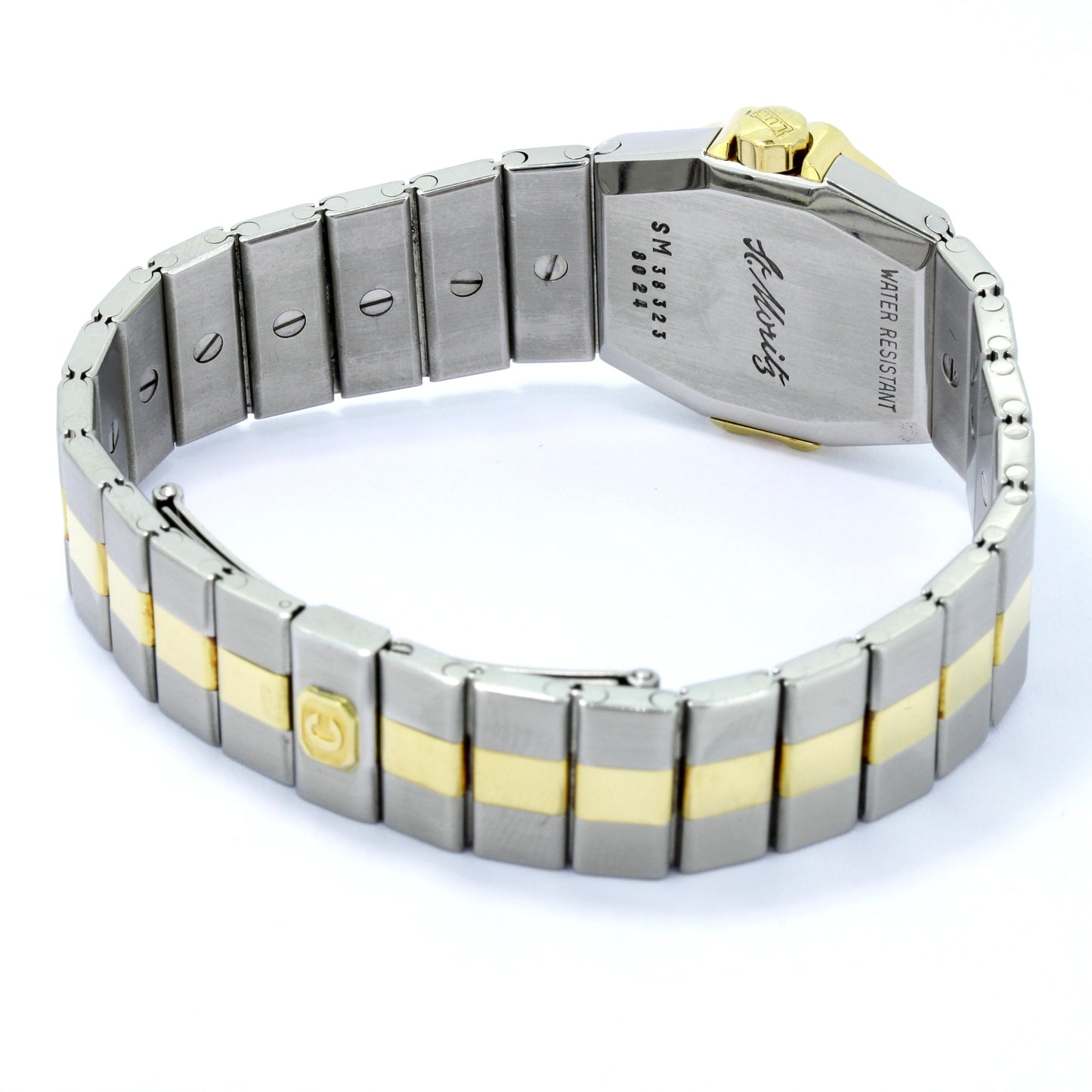 Chopard Damenuhr Lady St. Moritz 8024 Stahl Gold 750 24 mm Quarz