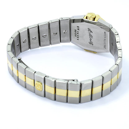 Chopard Damenuhr Lady St. Moritz 8024 Stahl Gold 750 24 mm Quarz