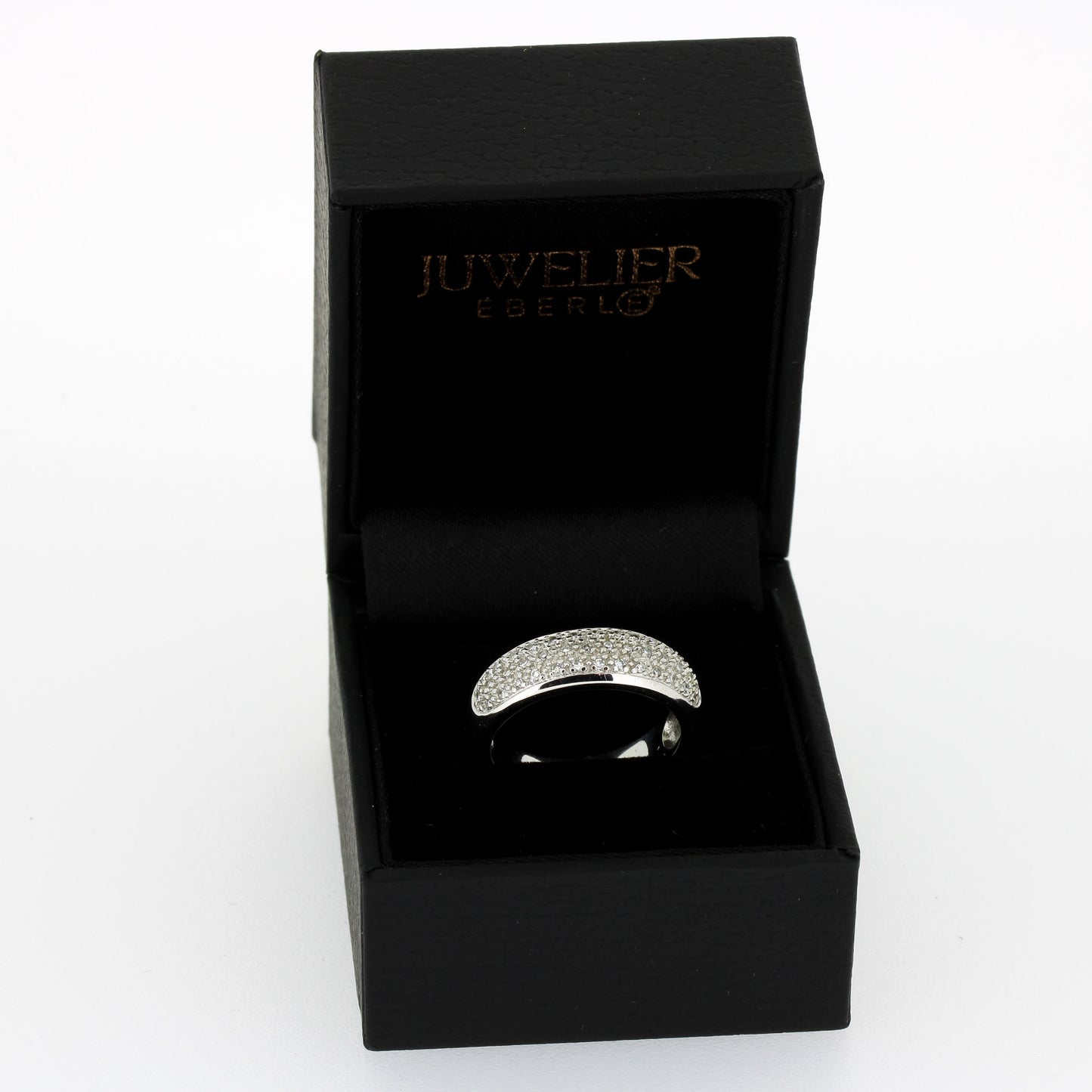 Diamant Ring 585 Gold 14 kt Weißgold ca. 0,40 ct - Wert 1500,-