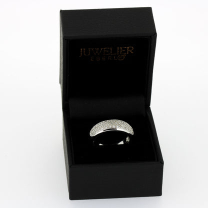 Diamant Ring 585 Gold 14 kt Weißgold ca. 0,40 ct - Wert 1500,-