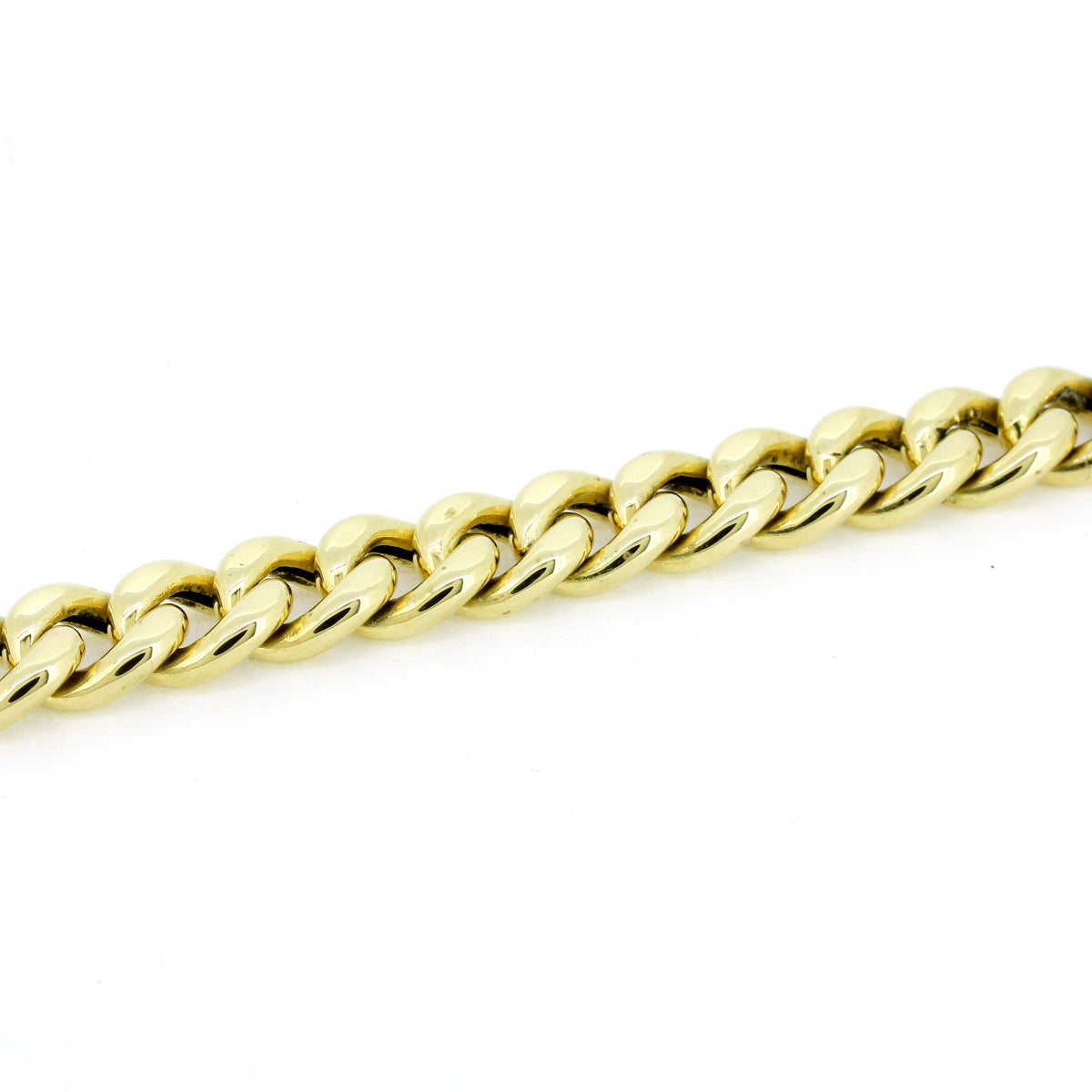 Armband 585 Gold Panzerarmband 14 Karat Gelbgold 20 cm - Wert 6600,-