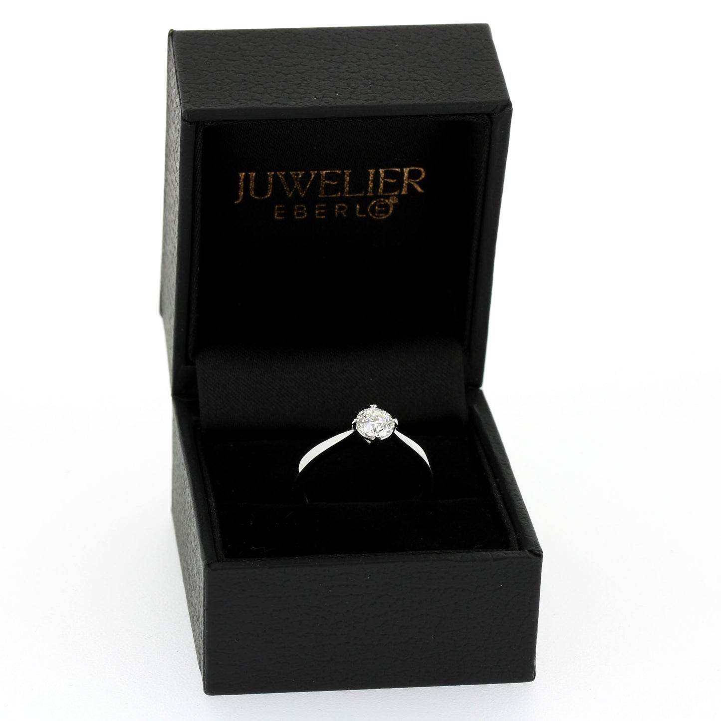 GIA Solitär Brillant Ring 585 Weißgold 14 Kt 0,61 ct E VVS1 - Wert 3800,-