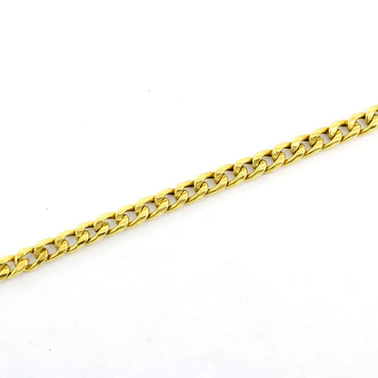 Panzer Kette 333 Gold 8 kt Gelbgold - 60 cm lang - Wert 1000,-