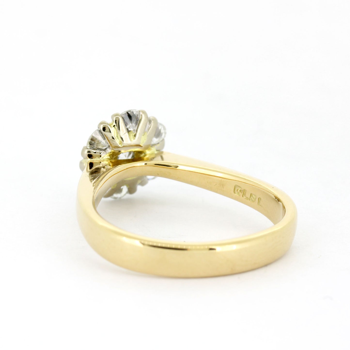 Ring 585 Gold 14 Kt – Brillanten ges. ca. 0,87 ct - Wert 2480,-