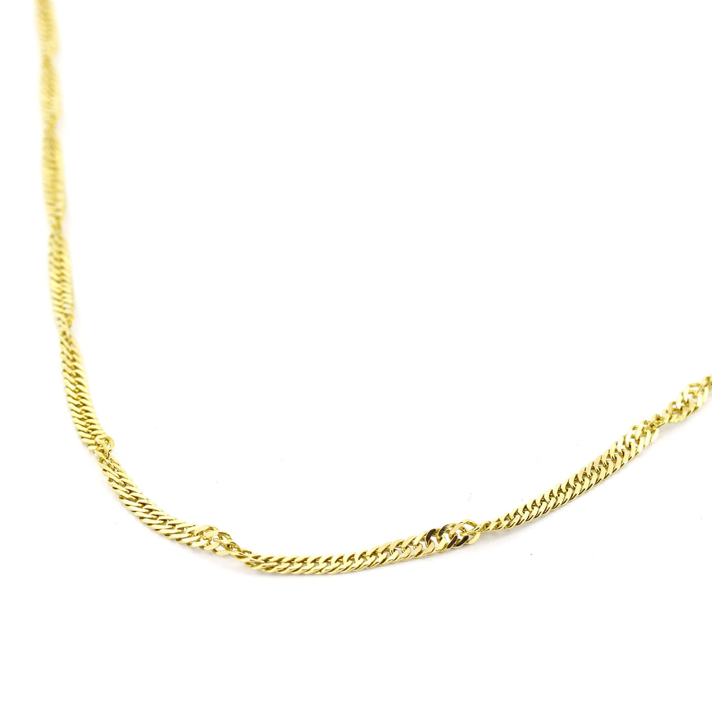 Kette 750 Gold 18 kt Gelbgold - 50 cm lang - Wert 1470,-