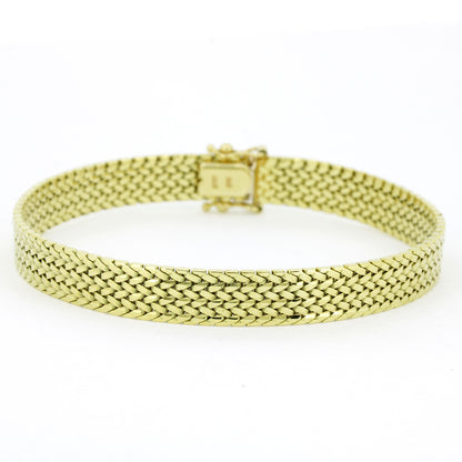 Armband 585 Gold 14 Karat Gelbgold 19 cm - Wert 5000,-
