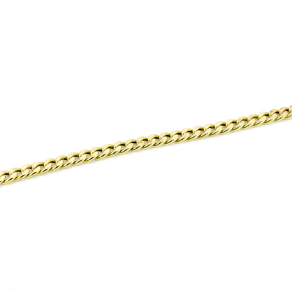Kette 585 Gold Panzerkette 14 Karat Gelbgold 45 cm - Wert 2100,-