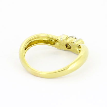 Ring 585 Gold 14 kt  - Brillanten ca. 0,30 ct VS - Wert 1550,-