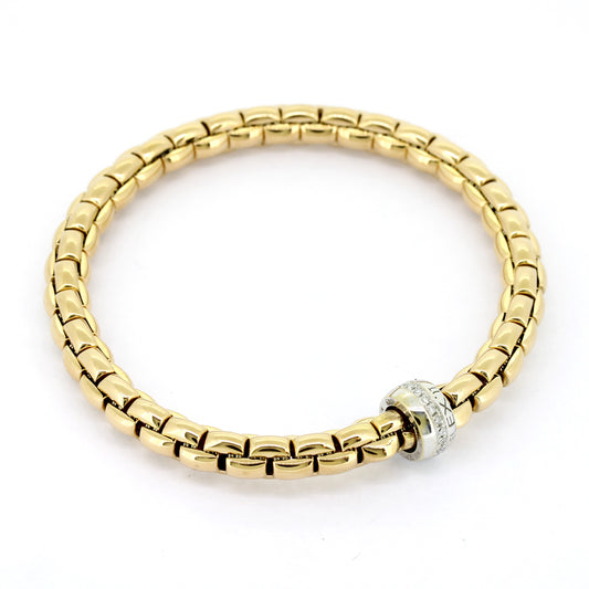 Fope Flex'it Armband 750 Gold 18 kt - Länge 16 cm - Wert 3799,-