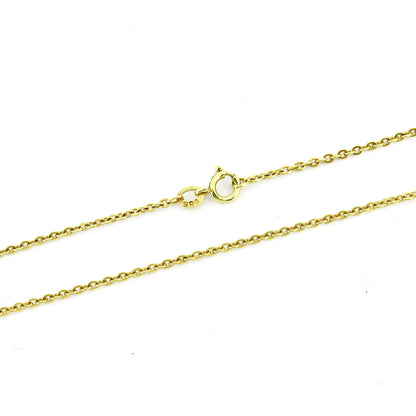 Kette 585 Gold 14 kt Gelbgold - 74 cm lang - Wert 780,-