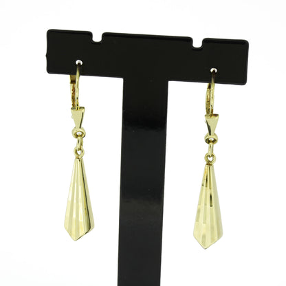 Ohrringe hängend 585 Gold 14 kt Gelbgold - 2,7 g