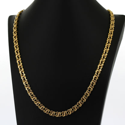 Garibaldi Kette 585 Gold Bismarck Kette 14kt Rotgold - 58 cm lang - Wert 5230,-