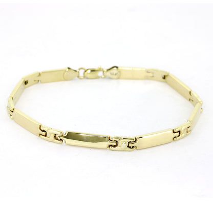 Armband 585 Gold 14 Kt - 18,5 cm lang - 4,5 mm breit - Wert 1150,-