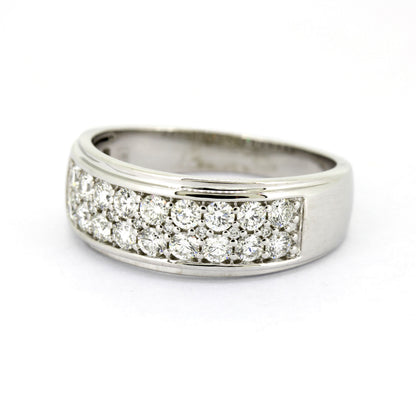 Diamant Ring 585 Weißgold 14 Kt - Brillanten ca. 0,72 ct - G-SI - Wert 2470,-
