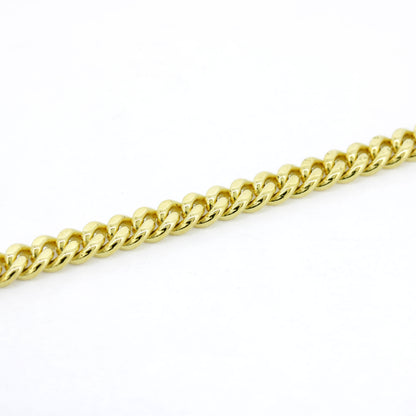 Panzerkette 585 Gold Kette 14 Karat Gelbgold 40 cm lang