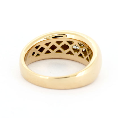 Ring 750 Gold 18 Kt Gelbgold - Diamant Prinzesschliff 0,70 ct - Wert 6870,-