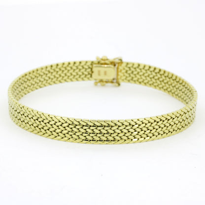Armband 585 Gold 14 Karat Gelbgold 19 cm - Wert 5000,-