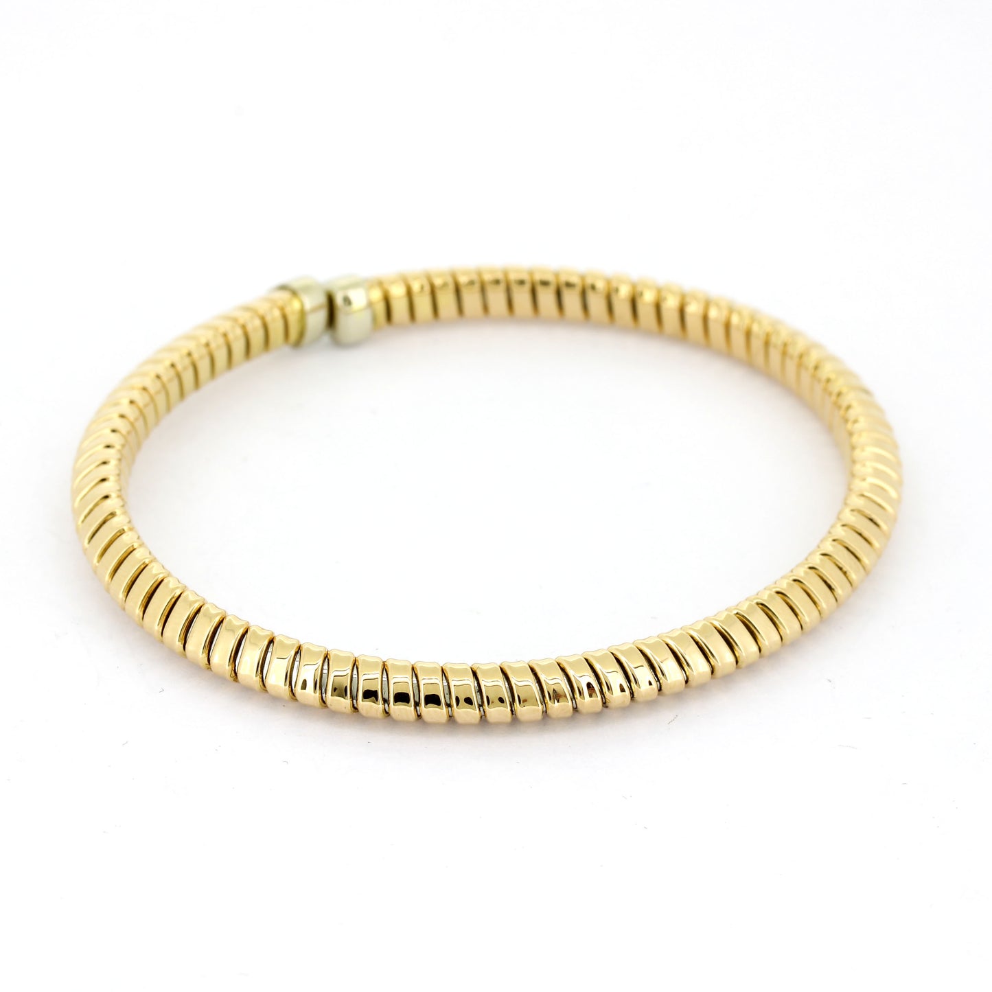 Armreif elastisch 750 Gold 18 Kt stretch - 64 mm - Wert 2600,-
