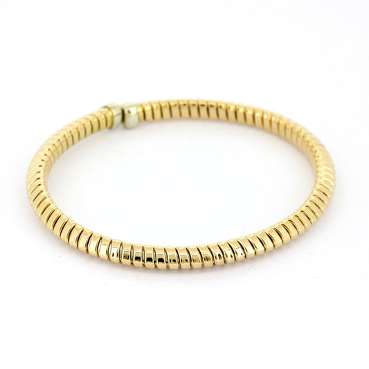 Armreif elastisch 750 Gold 18 Kt stretch - 64 mm - Wert 2600,-