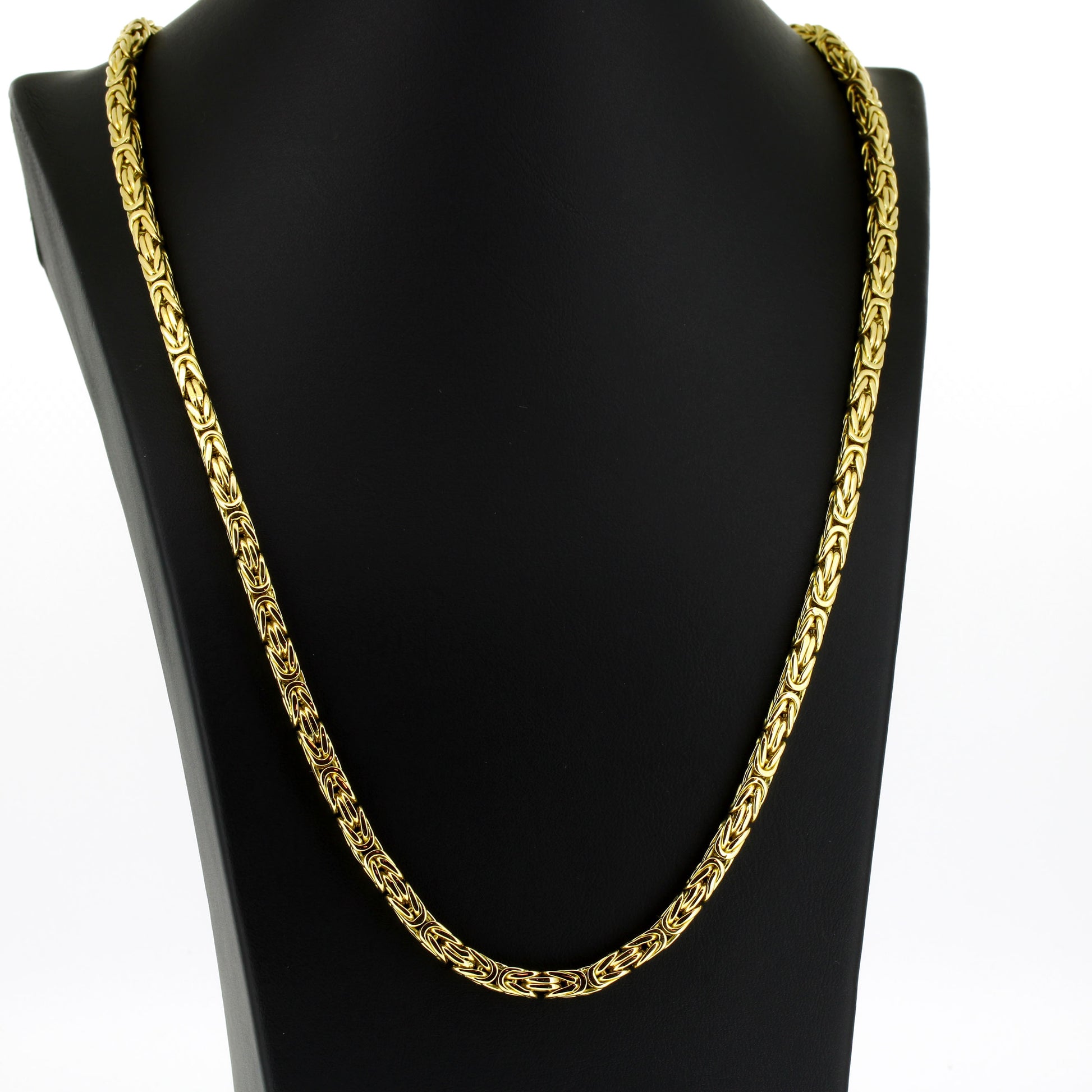 Königskette 750 Gold 18 kt 100 Gramm 4,5 mm Kette 60 cm lang Wert 14500,-