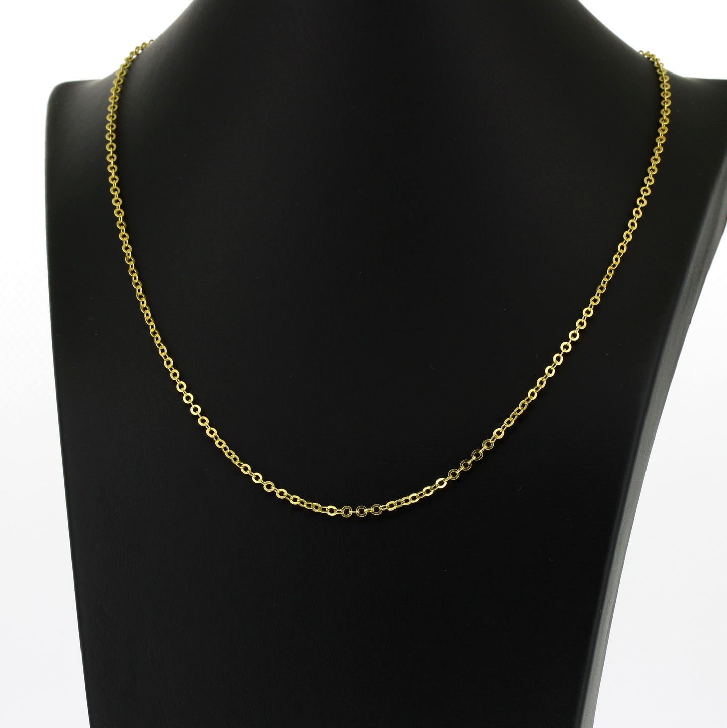Kette 750 Gold 18 kt Gelbgold - 46 cm lang - Wert 950,-