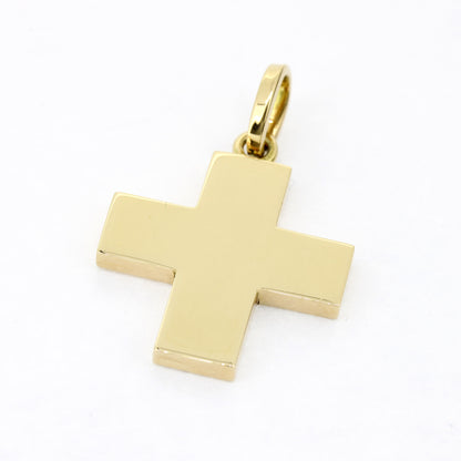Kreuz Anhänger 585 Gold 14 Karat Gelbgold