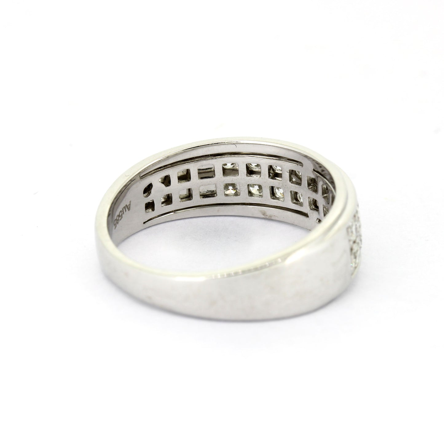 Diamant Ring 585 Weißgold 14 Kt - Brillanten ca. 0,72 ct - G-SI - Wert 2470,-