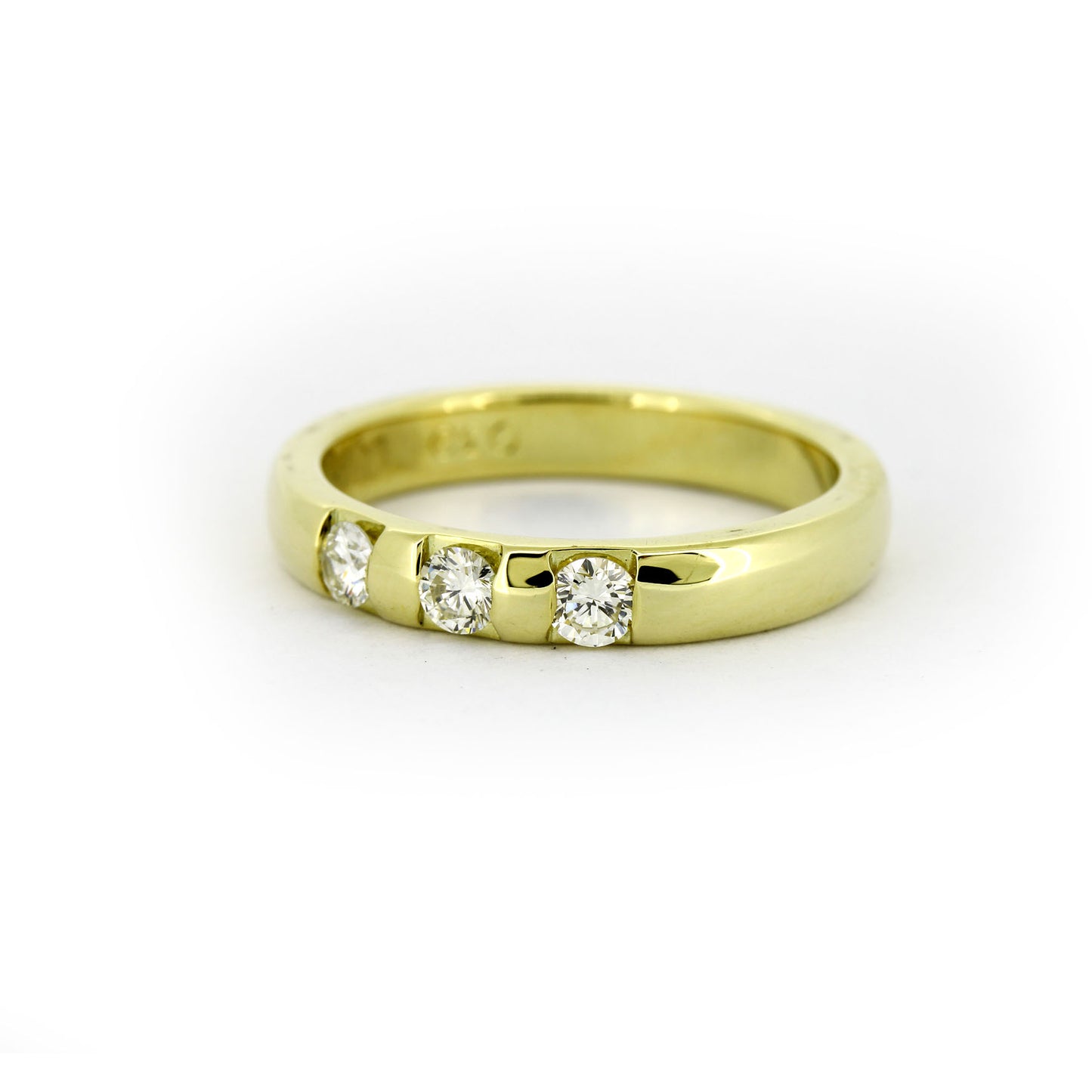 Ring 585 Gold 14 kt Gelbgold - Brillanten 0,30 ct - Wert 1600,-