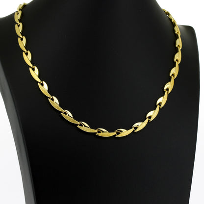 Collier 585 Gold 14 Kt Kette Gelbgold - Länge: 41 cm - Wert 2380,-