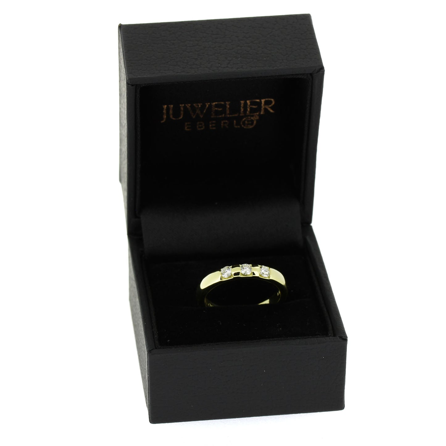 Ring 585 Gold 14 kt Gelbgold - Brillanten 0,30 ct - Wert 1600,-