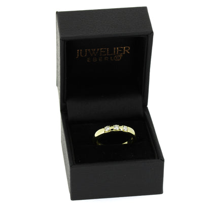 Ring 585 Gold 14 kt Gelbgold - Brillanten 0,30 ct - Wert 1600,-